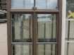Hardhout raamkozijn met openslaande ramen 120x224