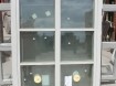 Hardhouten raamkozijnen met dubbelglas 125x160cm