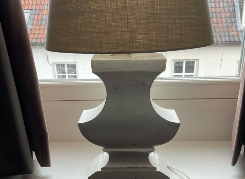 Houten lamp