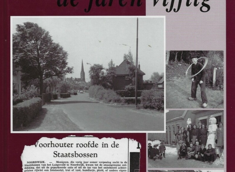 Boek Voorhout de jaren vijftig.
