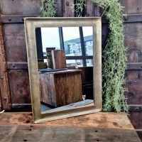 Antique Brass Spiegel