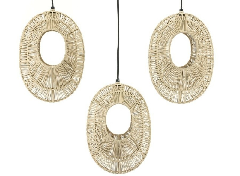 Pendant Lamp Ovo Cluster Natural