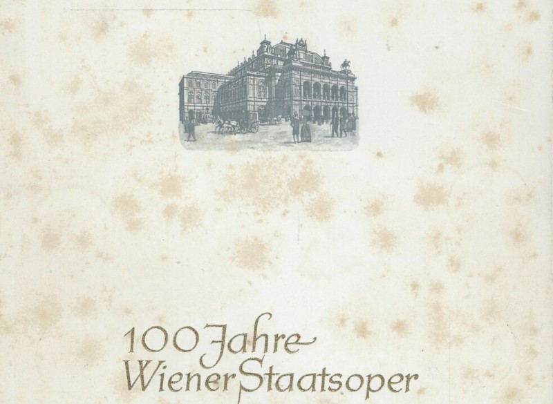 Set Postzegels 100 Jahre Wiener Staatsoper 1869-1969