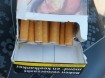 Aangebroken pakje camel sigaretten