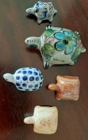 Schildpadden beeldjes