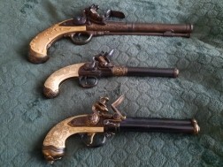 3 pistols