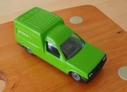 Nieuw speelgoedautootje van Solido met logo van PTT Telecom…