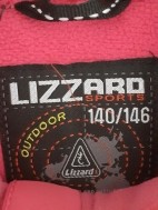 Lizzard Softshelljas, roze maat 140/146