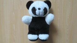 Knuffel panda 25 cm