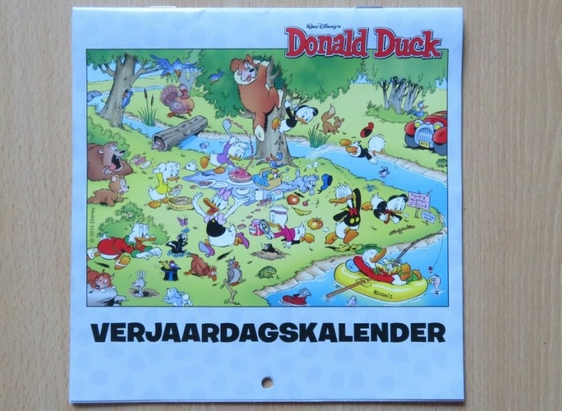 Donald Duck verjaardagskalender - Nieuw