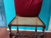 antieke handgemaakte eetkamer stoel