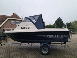 Orka 535 sx met trailer zonder moter