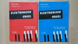 Carlo West – Leerboek voor elektronisch orgel 1 en 2