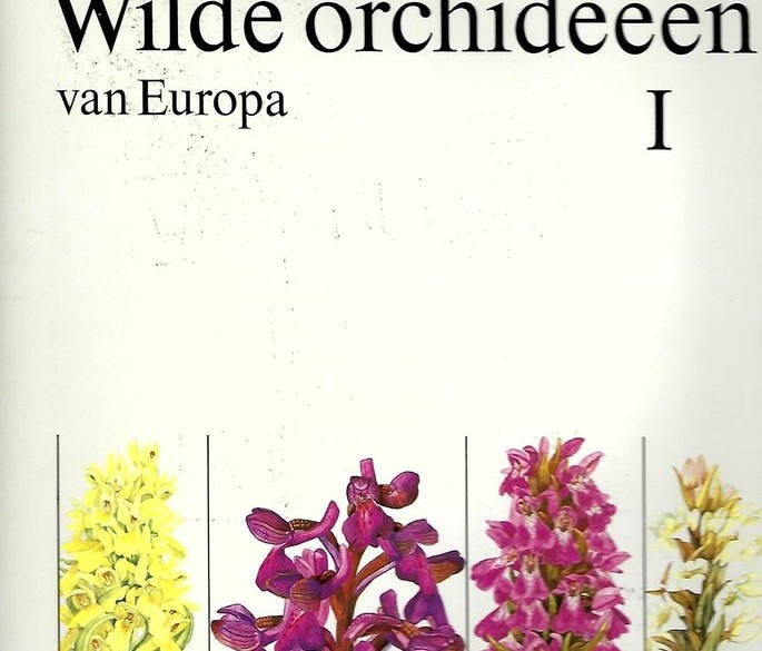 Twee boekwerken Wilde Orchideeen van Europa 