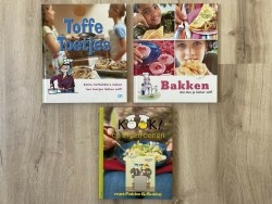 3 zo goed als nieuwe kinder kookboeken