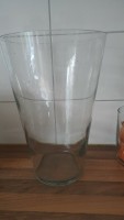 Grote glazen vaas