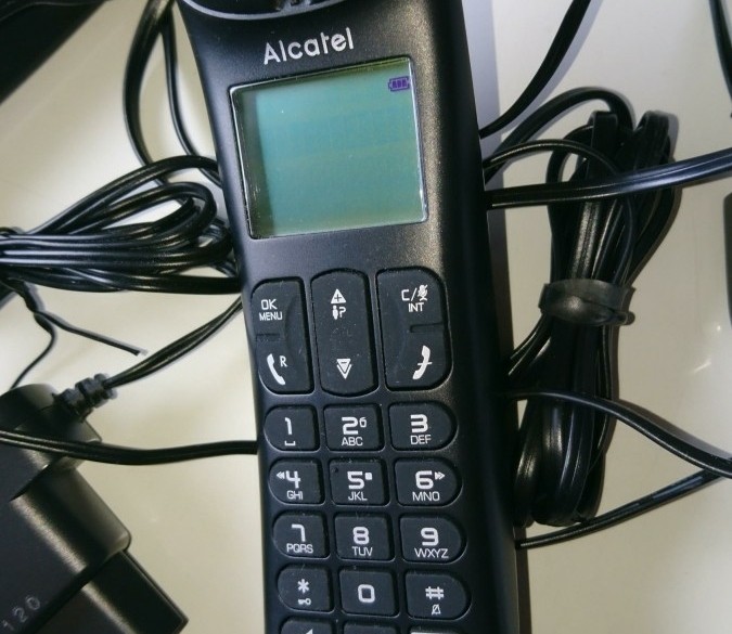Alcatel smile draadloze design telefoon