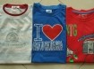 Nieuw gestreept T-shirt met print Islas Canarias (maat: XXL…