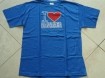 Nieuw blauw T-shirt met print I Love Gran Canaria (maat XXL…