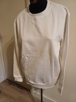 Nieuw witte sweater Primark mt 2XL