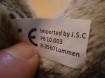 Te koop pluche knuffelbeer met sjaal en muts (hoogte: 35 cm…
