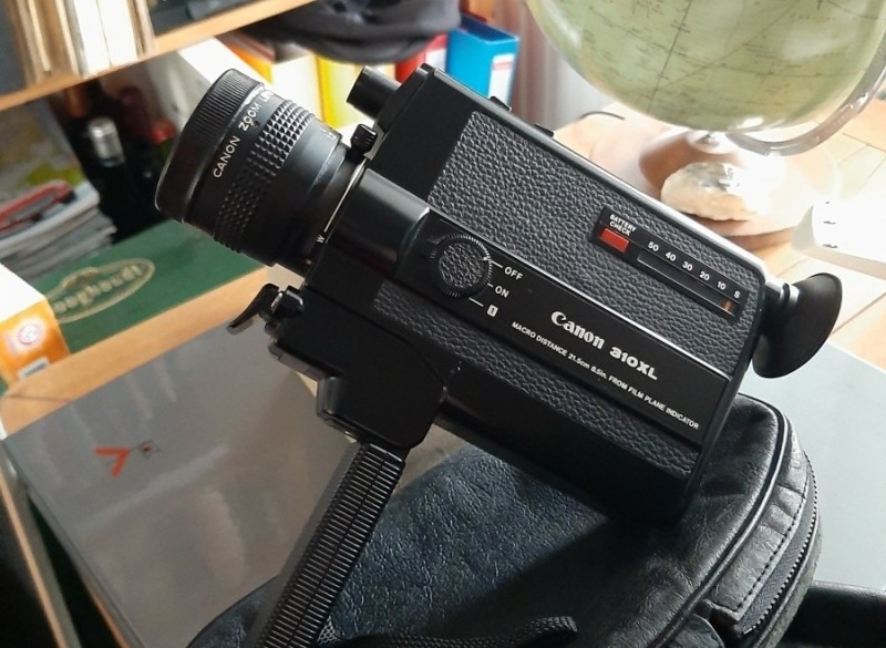 Super 8 film camera