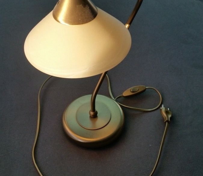 Staande tafel(schemer)lamp