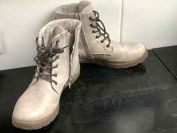 Dames boots, lichtgrijs, 41