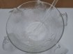 Glazen bowlset/eierpunchschaal