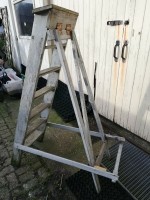 Houten schilderstrap 