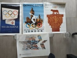 4 poster Olympische spelen