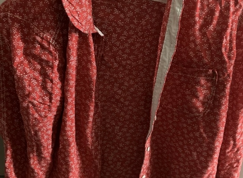 Rode Vanilia blouse maat 34