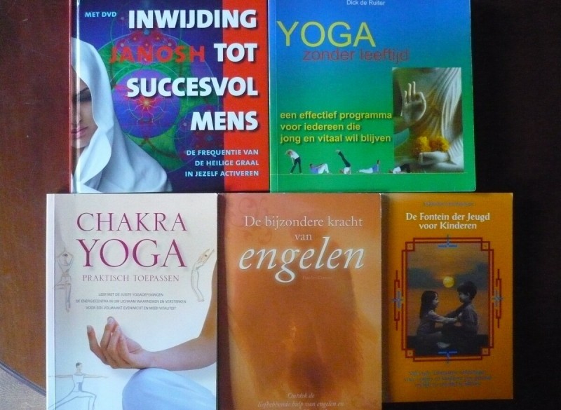 Verschillende Spirituele Alternatieve boeken