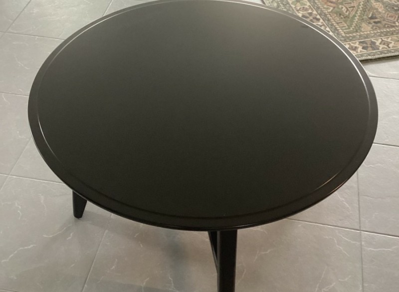 Zwarte IKEA salontafel