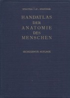 Boek handatlas der anatomie Des Menschen.
