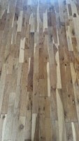 Massief eiken houten vloer