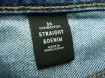 Te koop gedragen blauwe spijkerbroek van H&M (maat: 36).