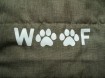 Te koop nieuwe hondenjas met print van Woolie Pets (maat: L…
