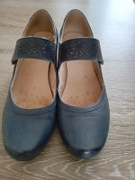 Vlotte blauwe schoenen