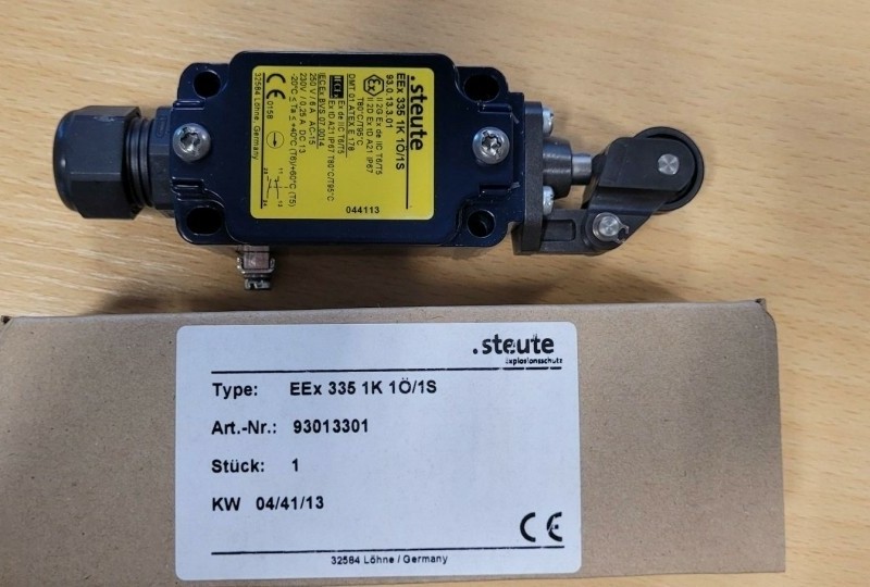 Ex position switch with safety function; EEX 335 1K 1O/1S
