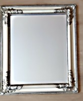 Barok spiegel met facet geslepen glas