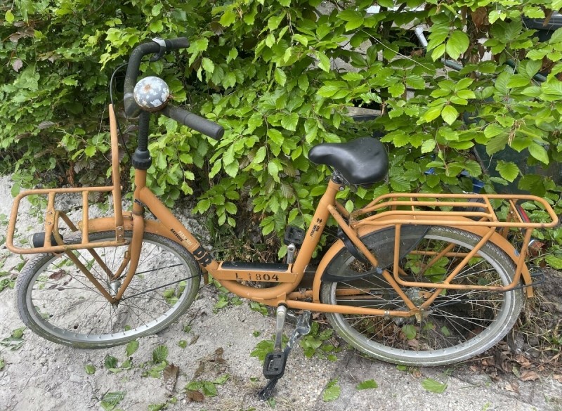 Oranje Batavus fiets 