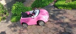 Electrische kinder auto ( meisje - Roze )