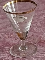 Vintage Martini glazen