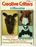 Macrame magazine: Creative Critters in Macrame