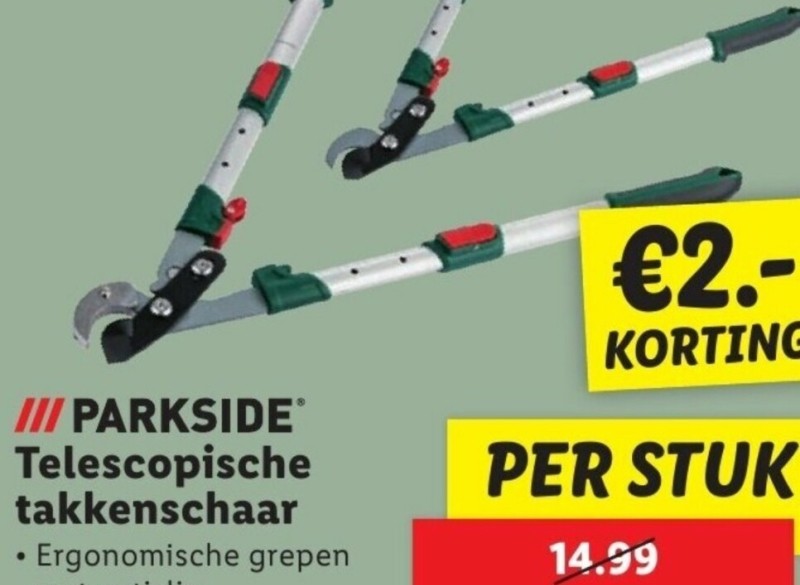 parkside dikke takkenschaar