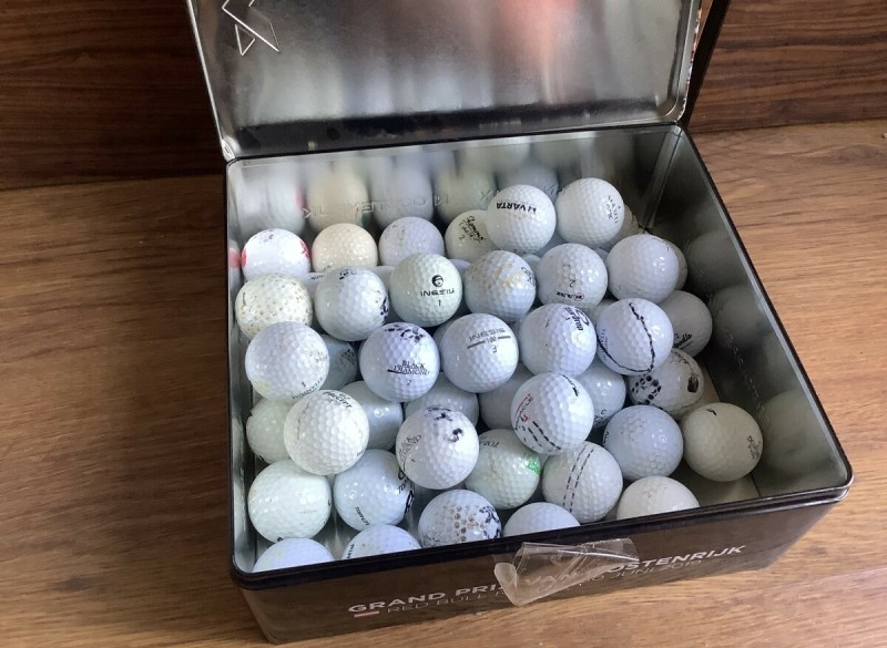 45 golfballen
