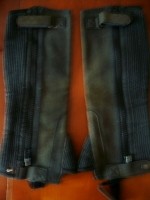 Chaps dik zwart suede maat S