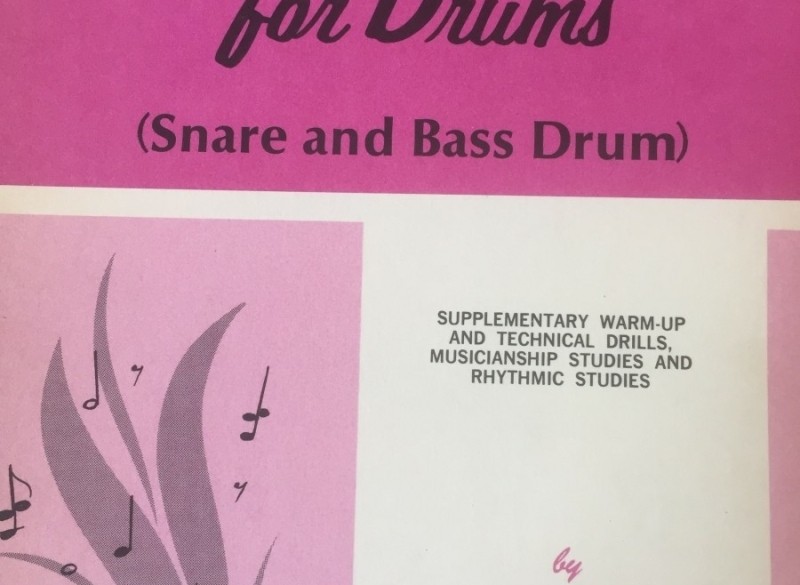 Studies and Etudes for Drums