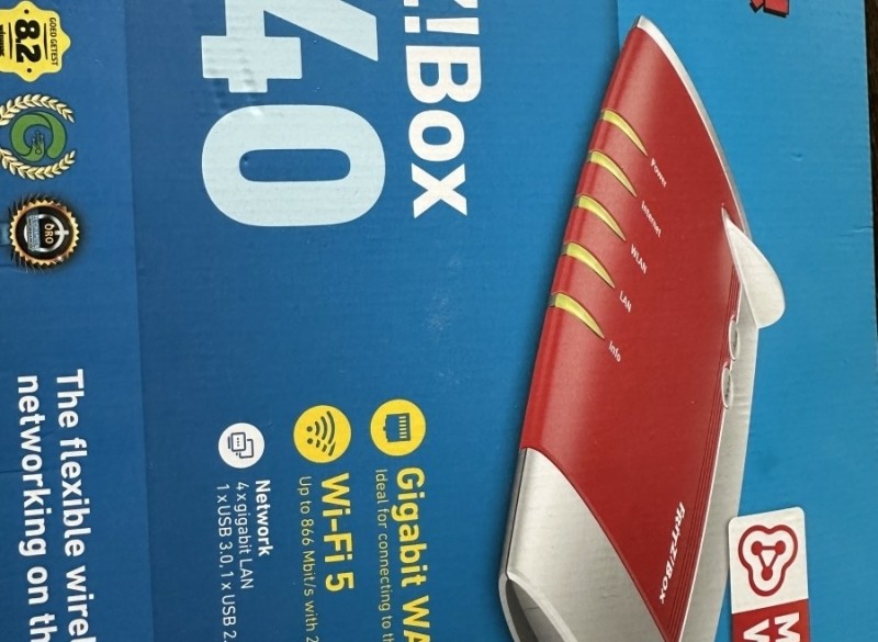 Fritzbox 4040, nieuw in doos